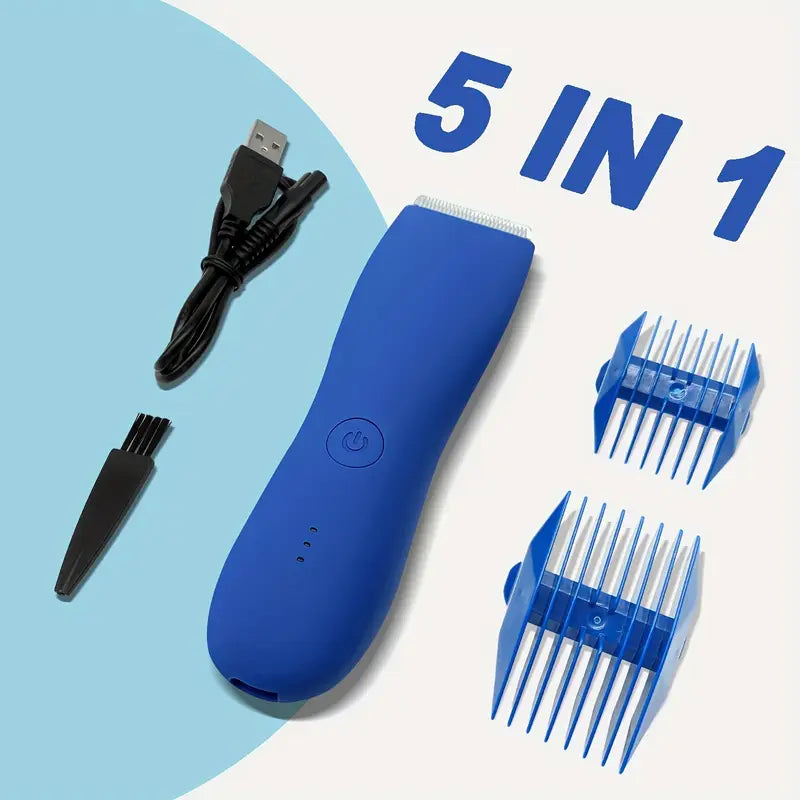 Unisex Body Hair Trimmer with And Replaceable Blades, Featuring a Replaceable Ceramic Blade for Grooming, Beauty Scissors for Male Shaving, Bikini Trimmer for Women.