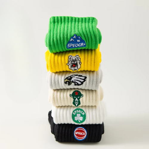 Men Basketball Embroidered Cotton Socks (Pack of 10 socks)