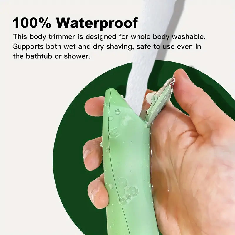 Unisex Body Hair Trimmer with And Replaceable Blades, Featuring a Replaceable Ceramic Blade for Grooming, Beauty Scissors for Male Shaving, Bikini Trimmer for Women.