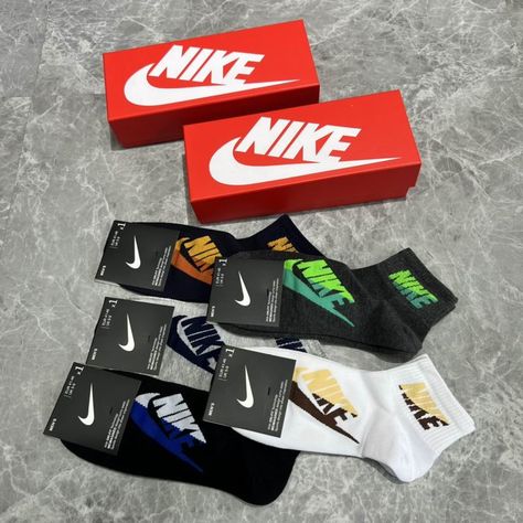 Branded Nike Original Multi Color Socks (Pack of 10 socks)