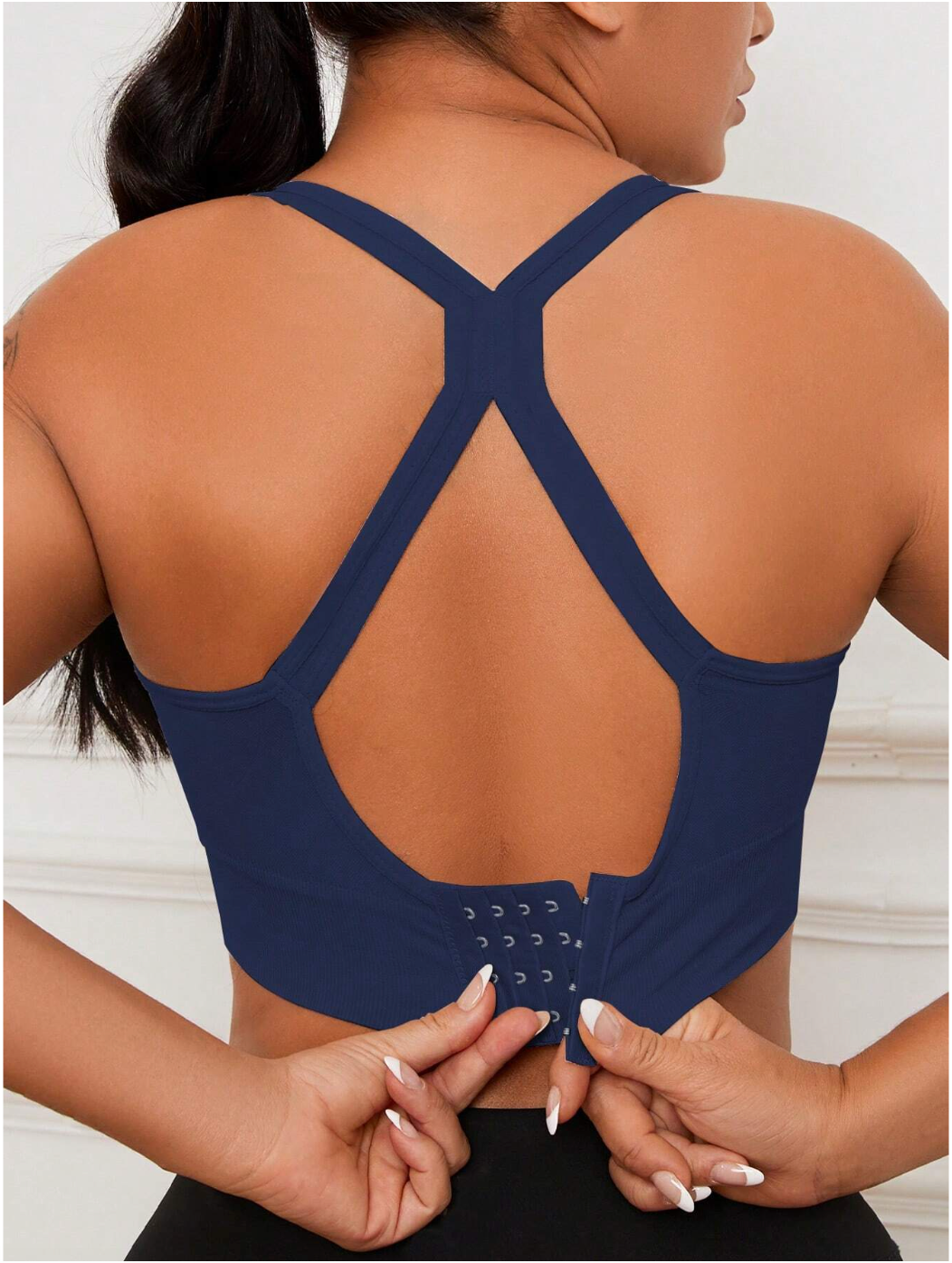 3-Piece Women's Seamless Adjustable Push-Up Sports Bras - Comfort, Breathability, Shockproof & Fashion For Yoga