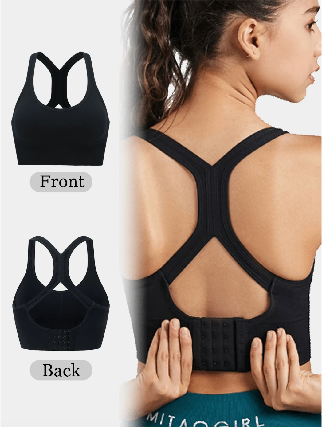 5PCS Bras For Women Underwear Sexy Lingerie Sports Vest Bras With Pad Bra Seamless Push Up Tops Bralette Brassiere Wireless Sports Vest Tops Lingerie Yoga Base