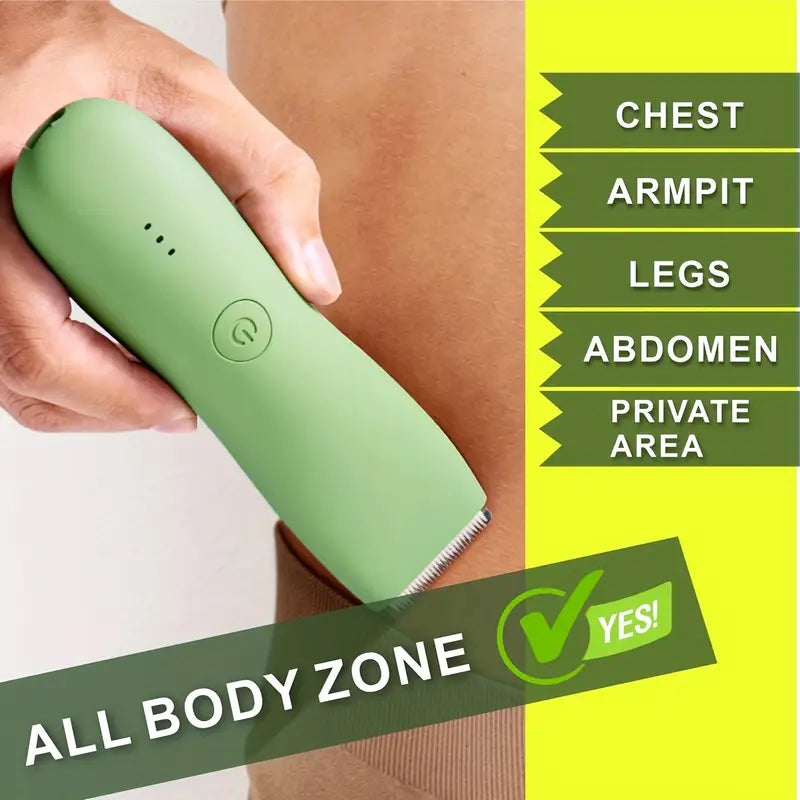 Unisex Body Hair Trimmer with And Replaceable Blades, Featuring a Replaceable Ceramic Blade for Grooming, Beauty Scissors for Male Shaving, Bikini Trimmer for Women.